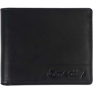 Meatfly Eliot Premium Leather Wallet Black Peňaženka vyobraziť