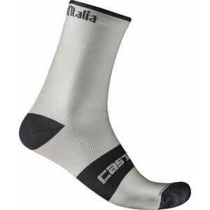 Castelli Giro107 18 Sock Bianco 2XL Cyklo ponožky vyobraziť