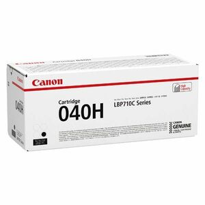 Canon originál toner 040 H BK, 0461C001, black, 12500str., high capacity vyobraziť