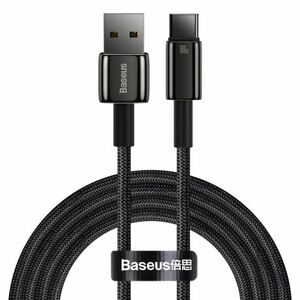 Baseus Tungsten kábel USB / USB-C 100W 2m, čierny (CAWJ000101) vyobraziť