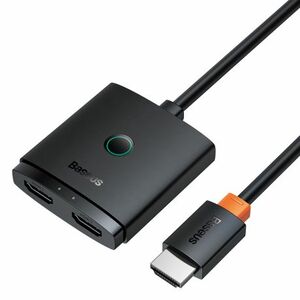 Baseus AirJoy HDMI adaptér 4K + kábel 1m, čierny vyobraziť