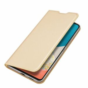 Dux Ducis Skin Pro knižkové kožené puzdro na Samsung Galaxy A53 5G, zlaté vyobraziť