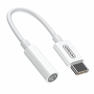 Joyroom Ben Series adaptér 3.5 mm jack / USB-C, biely (SH-C1) vyobraziť