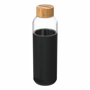 Quokka Flow sklenená fľaša 660 ml, čierna vyobraziť