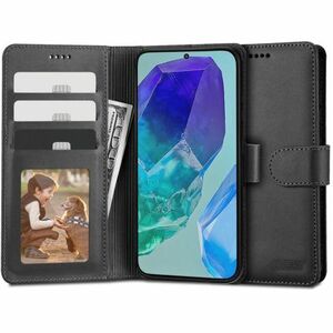 Tech-Protect Wallet knižkové puzdro na Samsung Galaxy M55 5G, čierne vyobraziť