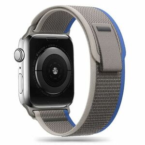 Tech-Protect Nylon remienok na Apple Watch 38/40/41mm, grey/blue vyobraziť