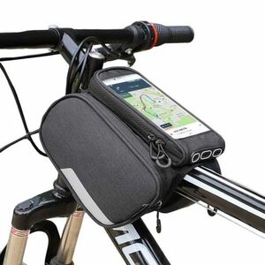 MG Bike Front Storage Frame cyklistická taška na bicykel 6.5'' 1.5L, čierna (WBB7BK) vyobraziť