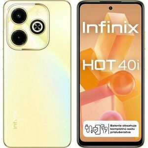 Infinix Hot 40i 4GB/128GB Zlatá vyobraziť