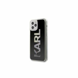 Karl Lagerfeld case for iPhone 12 Pro Max 6, 7" KLHCP12LKLMLBK black hard case Karl Logo Glitte vyobraziť