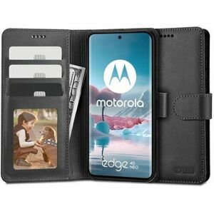 Puzdro Tech-Protect Wallet Book Motorola Edge 40 Neo - čierne vyobraziť