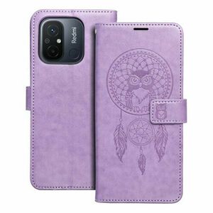 Puzdro Mezzo Book Xiaomi Redmi 12C, vzor dreamcatcher - fialové vyobraziť