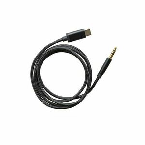 mobilNET audio kábel USB-C - 3.5 mm jack, čierny vyobraziť