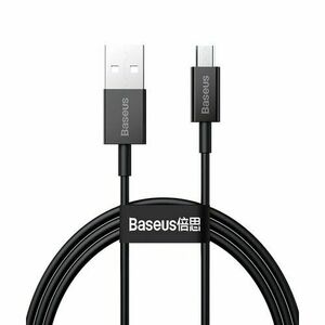 Baseus CAMYS-A01 Superior Fast Charging Datový Kabel MicroUSB 2A 2m Black vyobraziť