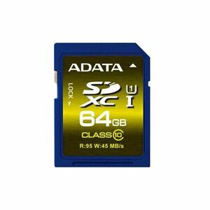 SDXC karta A-DATA 64GB Premier UHS-I Class 10 Ultra High Speed vyobraziť
