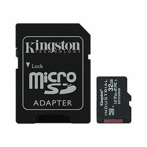 32GB microSDHC Kingston Industrial C10 A1 pSLC s adaptérem vyobraziť
