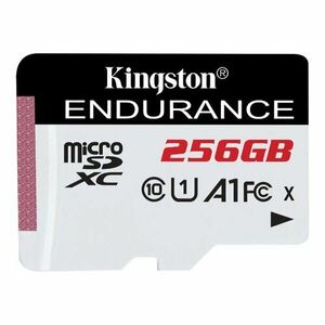 Kingston Endurance/micro SDXC/256GB/95MBps/UHS-I U1 / Class 10 vyobraziť