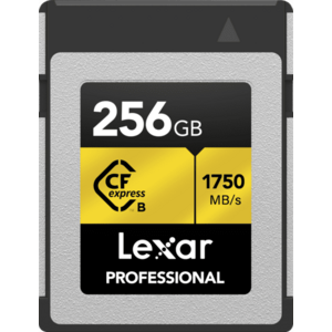 Lexar 256GB CFexpress Typ B Pro Gold R1750/W1500 vyobraziť