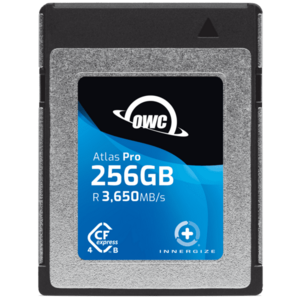 OWC CFexpress Atlas Pro R3650/W3000/SW800 (Type B) G4 - 256GB vyobraziť