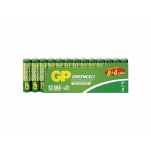 Batérie AAA (R03) Zn-Cl GP Greencell 12ks vyobraziť