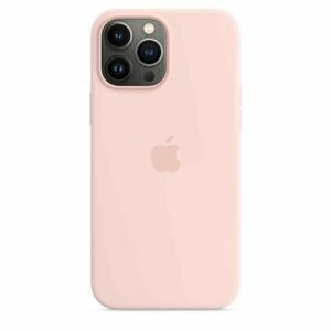 APPLE iPhone 13 Pre Max Silicone Case with MagSafe – Chalk Pink vyobraziť