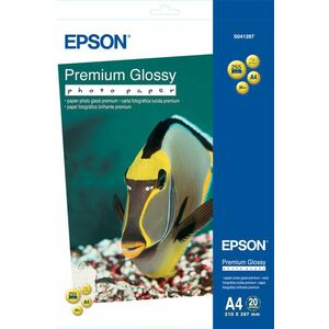 EPSON A4, Premium Glossy Photo Paper (20 hárkov) vyobraziť