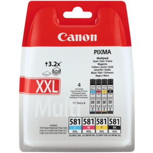 CANON CLI-581-XXL - originálna cartridge, čierna + farebná, 11, 7ml vyobraziť