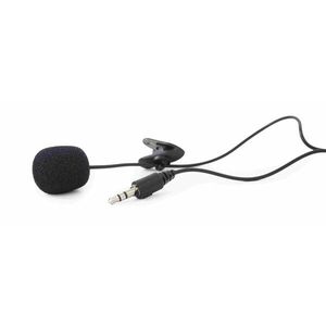 GEMBIRD mikrofón s klipsňou, MIC-C-01, čierny vyobraziť