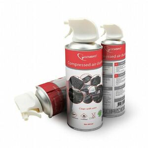 GEMBIRD Čistiaci spray, stlačený vzduch CK-CAD-FL400-01, 400ml vyobraziť