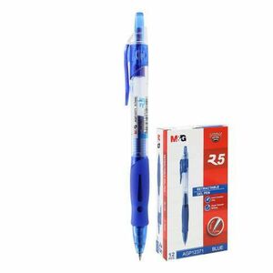 Gélové pero MG AGP 12371 0, 7mm modré vyobraziť