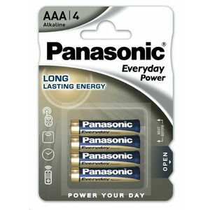 PANASONIC Alkalické batérie Everyday Power LR03EPS/4BP AAA 1, 5V (Blister 4ks) vyobraziť
