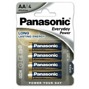 PANASONIC Alkalické batérie Everyday Power LR6EPS/4BP AA 1, 5V (Blister 4ks) vyobraziť