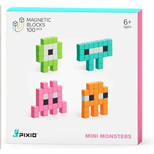PIXIO Mini Monsters magnetická stavebnica vyobraziť