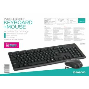 PLATINET OMEGA set bezdrôtovej klávesnice a myši OKM071B vyobraziť