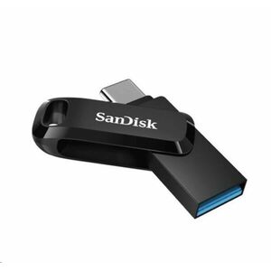 SanDisk Flash Disk 128GB Ultra Dual Drive Go, USB-C 3.2, Čierna vyobraziť