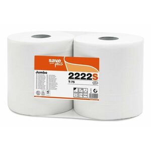 Toaletný papier Jumbo 265mm 2vrs. biely 6ks Celtex S-Plus / predaj celé balenie 6 roliek (2222S) vyobraziť