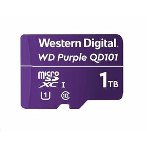 WD MicroSDXC karta 1TB Purple WDD100T1P0C Class 10 (R: 100/W: 60 MB/s) vyobraziť