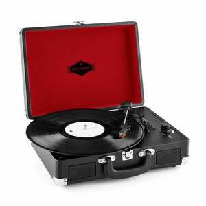 Auna Peggy Sue, retro gramofón, LP, USB, čierny vyobraziť