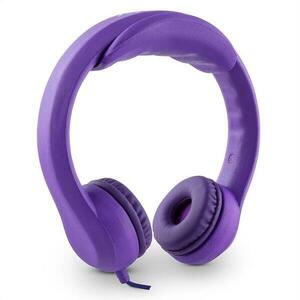 Auna Flexi Detské slúchadlá max. 85 dB ultra flexibilné ohybné fialové vyobraziť