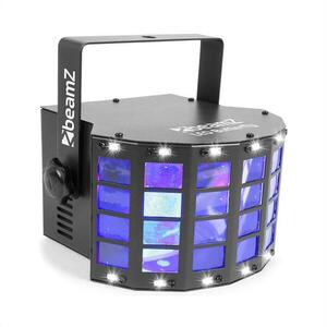 Beamz LED Butterfly 3x3W RGB + 14xSMD Strobe, režim ovládania pomocou hudby alebo automatický režim vyobraziť