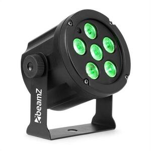 Beamz SlimPar 30, LED reflektor, 6 x 3 W 3 v 1 RGB LED diódy, diaľkový ovládač, čierny vyobraziť