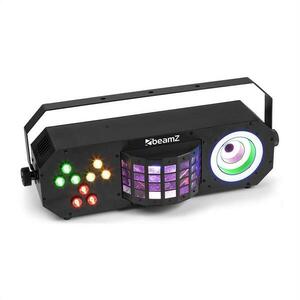 Beamz LightBox 3, párty efekt, par/derby/visual ring efekt, RGBAW-UV, čierny vyobraziť