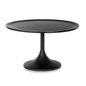 Besoa Big Visby, konferenčný stolík, 70 x 41, 5 cm (Ø x V), kov, multiplexová doska, dubová dyha vyobraziť