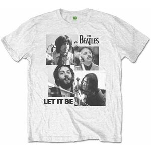 The Beatles Tričko Let it Be Unisex White L vyobraziť