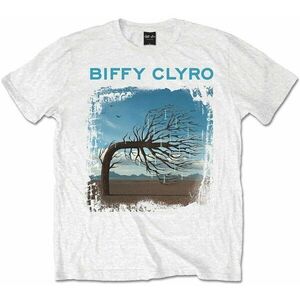 Biffy Clyro Tričko Opposites Unisex White S vyobraziť