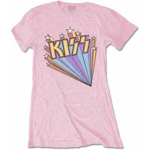 Kiss Tričko Stars Ženy Pink M vyobraziť
