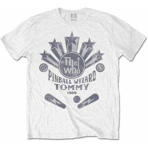 The Who Tričko Pinball Wizard Flippers Unisex White L vyobraziť