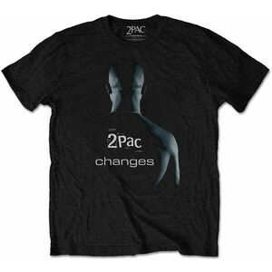 2Pac Tričko Changes Black 2XL vyobraziť