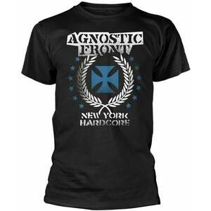 Agnostic Front Tričko Blue Iron Cross Muži Black XL vyobraziť