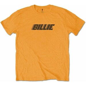 Billie Eilish Tričko Racer Logo & Blohsh Unisex Orange M vyobraziť