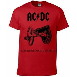 AC/DC Tričko For Those About To Rock Muži Red M vyobraziť
